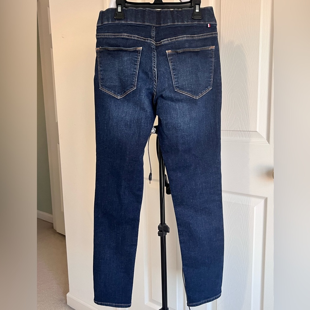 Tommy Hilfiger Dark Blue Straight Leg Women's Jeans